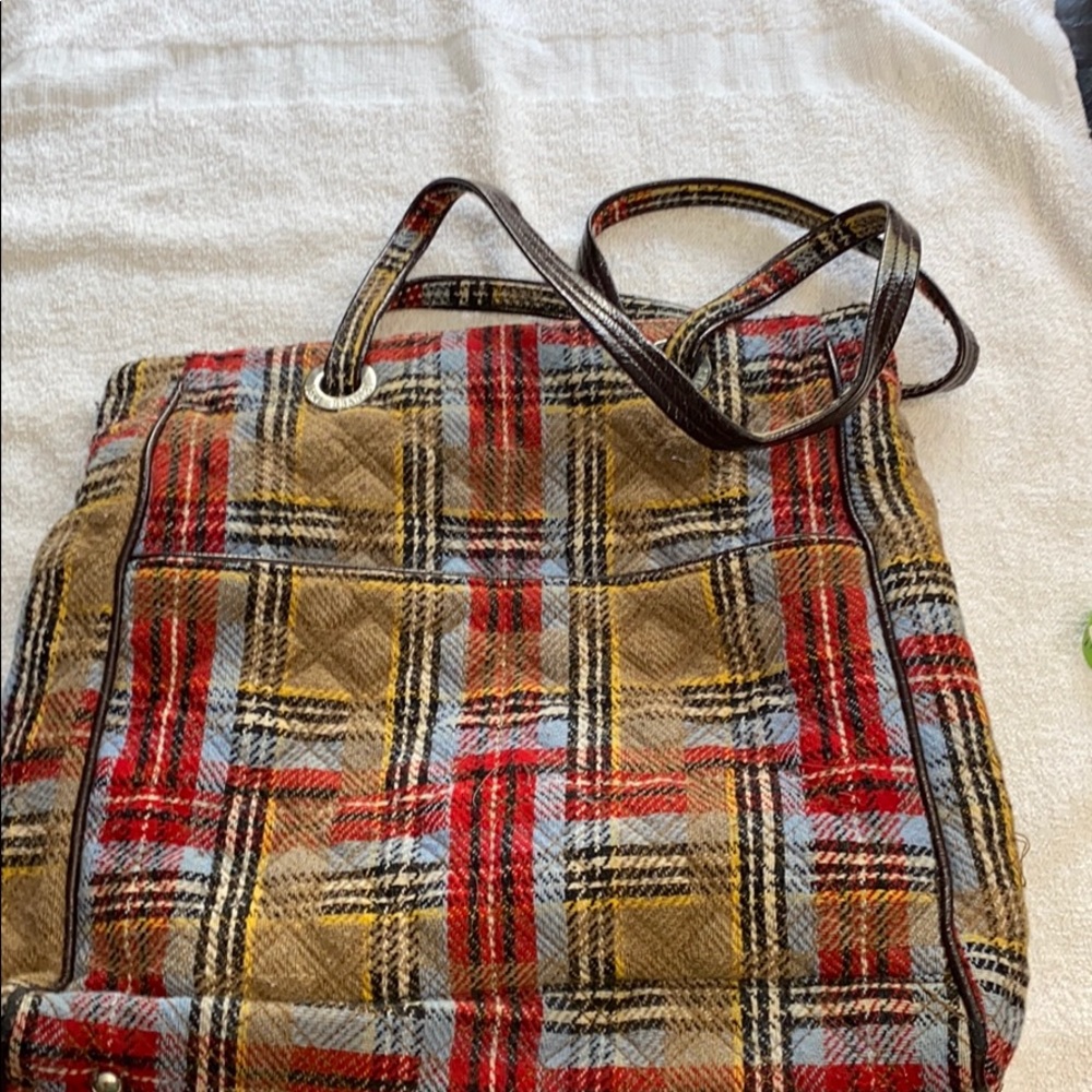 Vera Bradley tweed purse